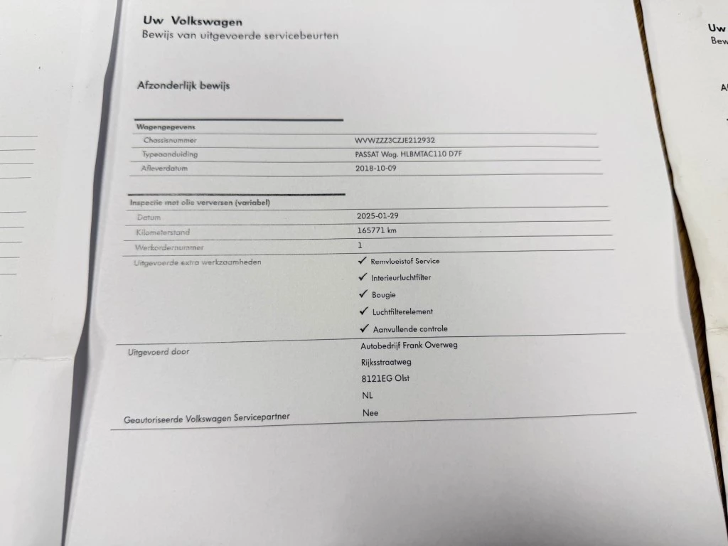 Hoofdafbeelding Volkswagen Passat