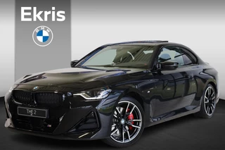 BMW 2 Serie Coupé M240i xDrive M Sportpakket Pro | Panoramadak | Head-Up | Harman Kardon | Adaptieve Cruise Control | Stoel & Stuurwielverwarming | 360 Camera | Carbon Interieur | Dodehoekdetectie | Elektrisch Verstelbare Stoelen | Adaptieve LED | Trekhaak afneembaar