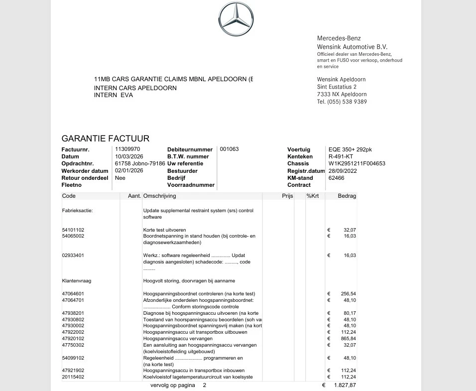 Hoofdafbeelding Mercedes-Benz EQE