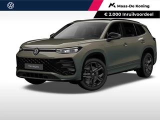 Volkswagen Tayron R-Line-Edition 1.5 eHybrid 204 pk 6 versn. DSG · Assistance pakket plus · Black style pakket · Interieur style pakket · Trekhaak incl. aanhangermanoeuvreerhulp ‘trailer assist’ ·
