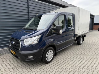 Hoofdafbeelding Ford Transit Ford Transit 350 2.0 TDCI DC 7 Pers,Open Laadbak ook in wit RWD Airco!