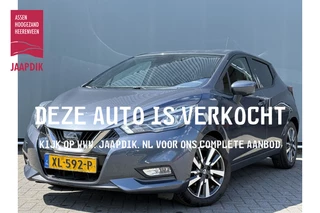 Nissan Micra BWJ 2019 IG-T 90PK N-Way CLIMA | PDC | NAVI | CRUISE | PRIV. GLAS | LED | LMV | MULTIFUNCT. STUUR