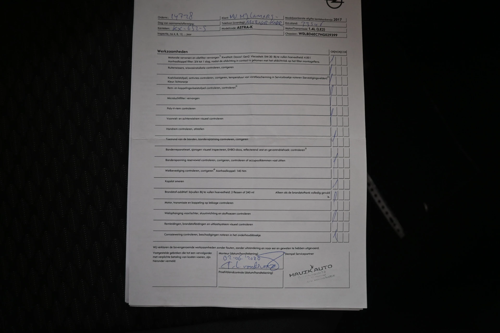 Hoofdafbeelding Opel Astra