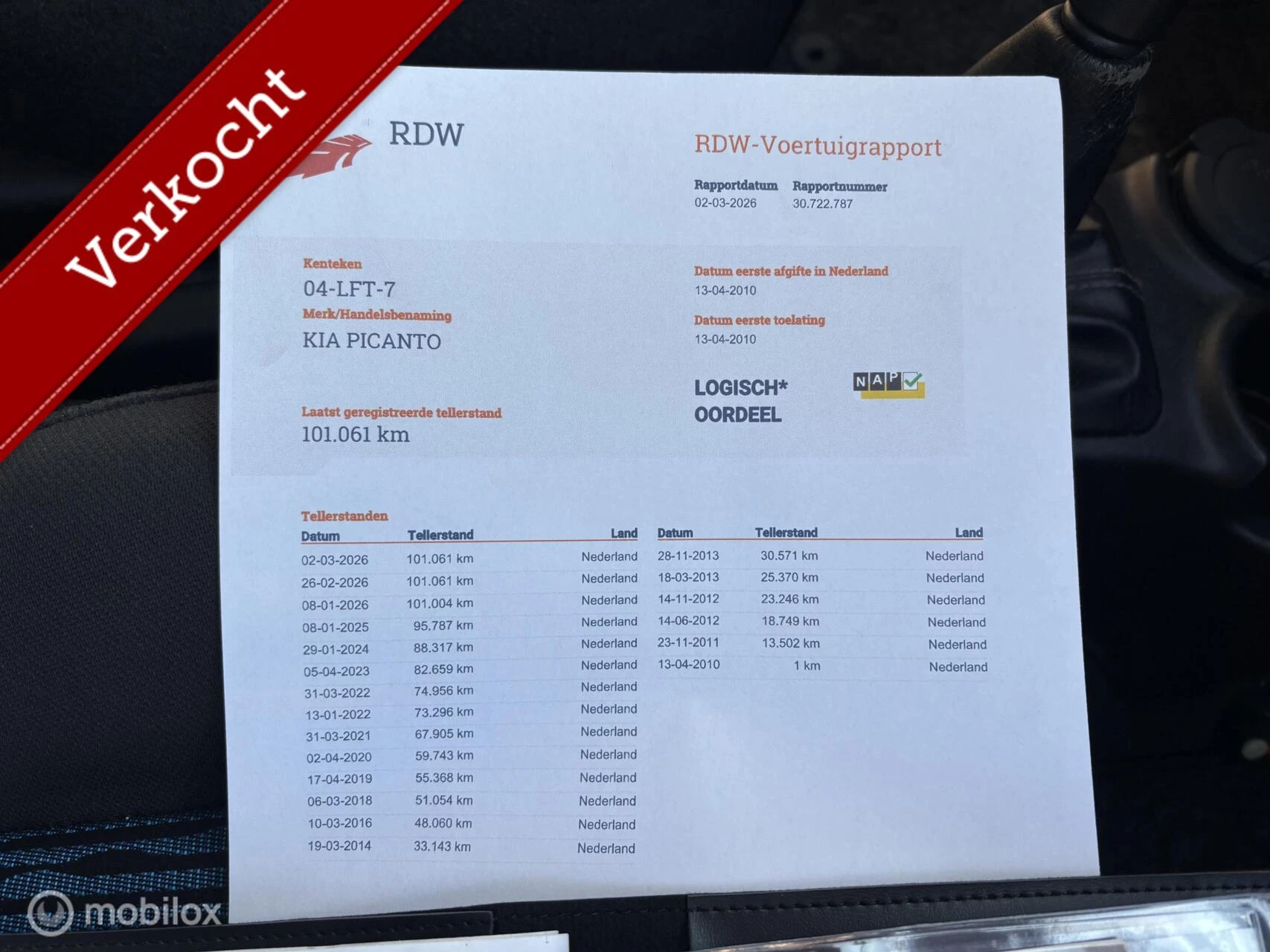 Hoofdafbeelding Kia Picanto