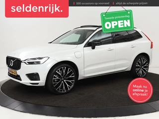 Volvo XC60 2.0 Recharge T6 AWD R Design | Panoramadak | Head-Up | Stoel & stuurverwarming | Camera | Adaptive cruise | Trekhaak | Harman/Kardon | Navigatie | Full LED | 22'' lichtmetalen velgen