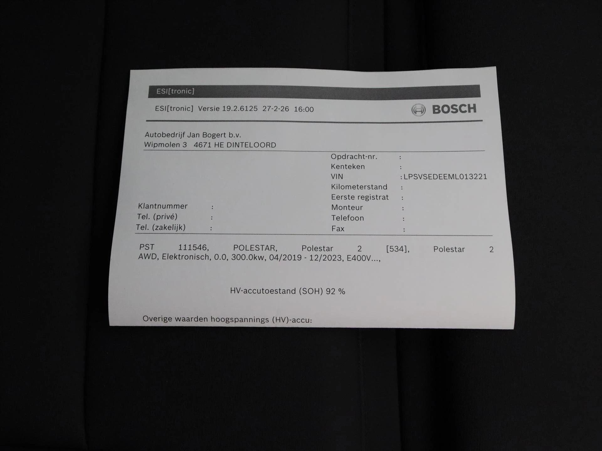 Hoofdafbeelding Polestar 2