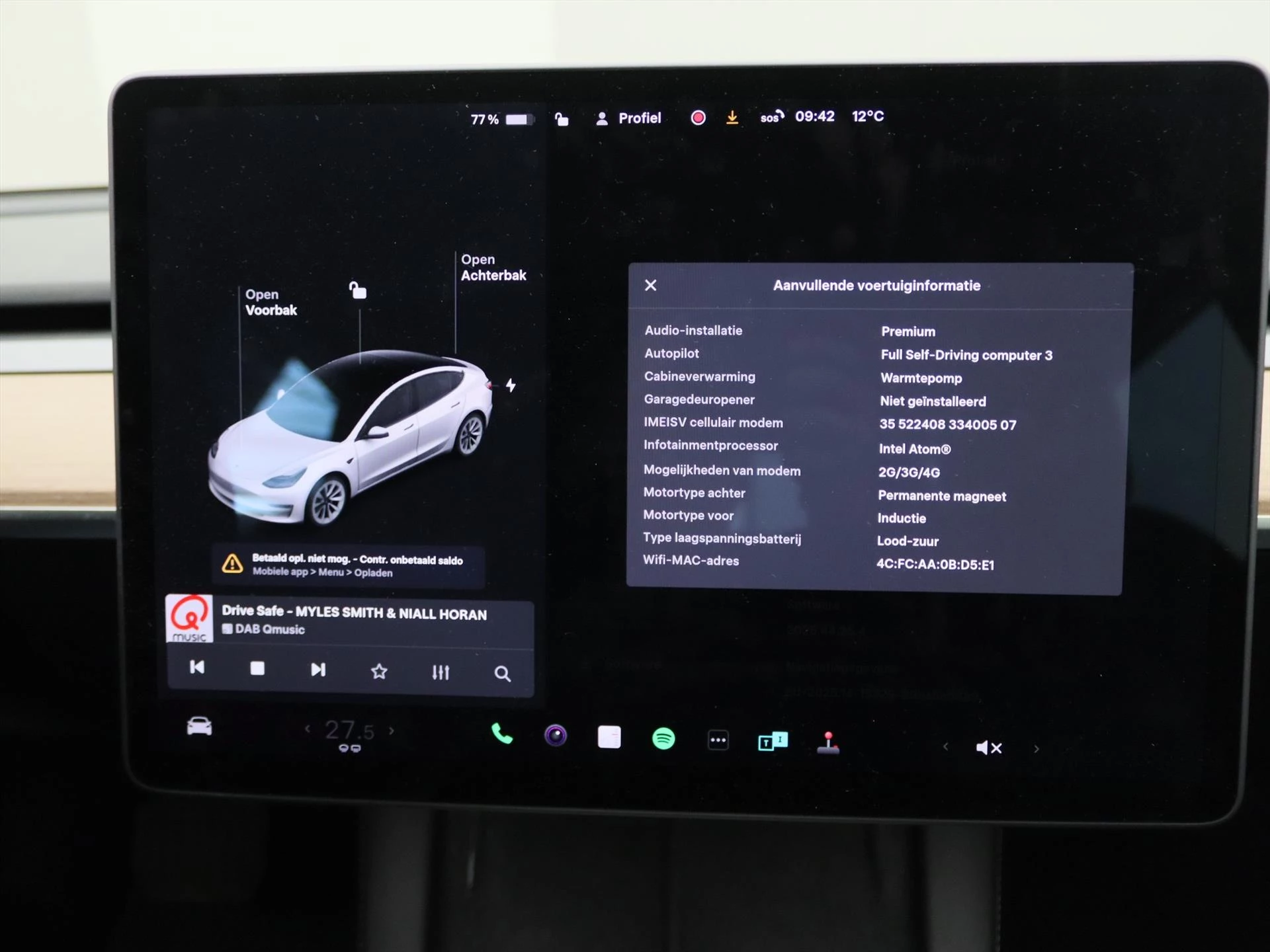 Hoofdafbeelding Tesla Model 3