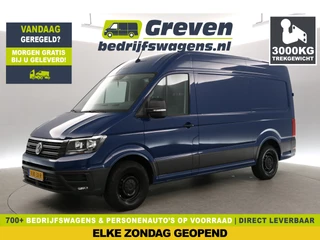 Volkswagen Crafter 35 2.0 TDI L3H3 141PK 4Motion | 3000KG Trekgew. | Trekh. | 3-Zits | Airco | Cruise | Parkeersens. | 4x4