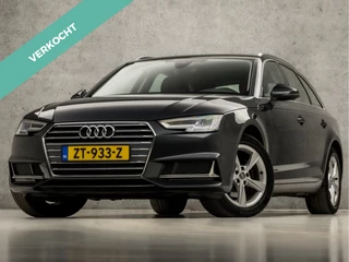 Audi A4 Avant 35 TFSI Sport 150Pk Automaat (GROOT NAVI, CLIMATE, STOELVERWARMING, TREKHAAK, SPORTSTOELEN, LED KOPLAMPEN, SPORTSTUUR, ELEKTRISCHE ACHTERKLEP, NIEUWSTAAT)