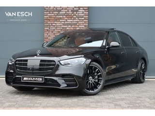 Hoofdafbeelding Mercedes-Benz S-Klasse Mercedes-Benz S-Klasse 580 e 4MATIC Lang AMG Line | Airmatic | Distronic+ | Chauffeurspakket | Memory | Stoelventilatie V+A | Burmester | Soft-Close | Digital Light | Vlakkenverwarming | HUD | Zonweringspakket |
