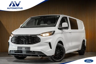 Ford Transit Custom 2.0 TDCI L2H1 DC | DUBBEL CABINE | CARPLAY | NAVIGATIE | CAMERA | PDC V+A | TREKHAAK | LEDEREN BEKLEDING | EURO 6 | BPM VRIJ | 6-ZITTER | DEALER ONDERHOUDEN