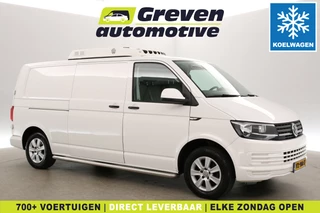 Volkswagen Transporter 2.0 TDI 140PK L2H1 | Nachtkoeling | Koelwagen 0° | Marge | Airco | Cruise | 3 Zits | Trekhaak | Carplay