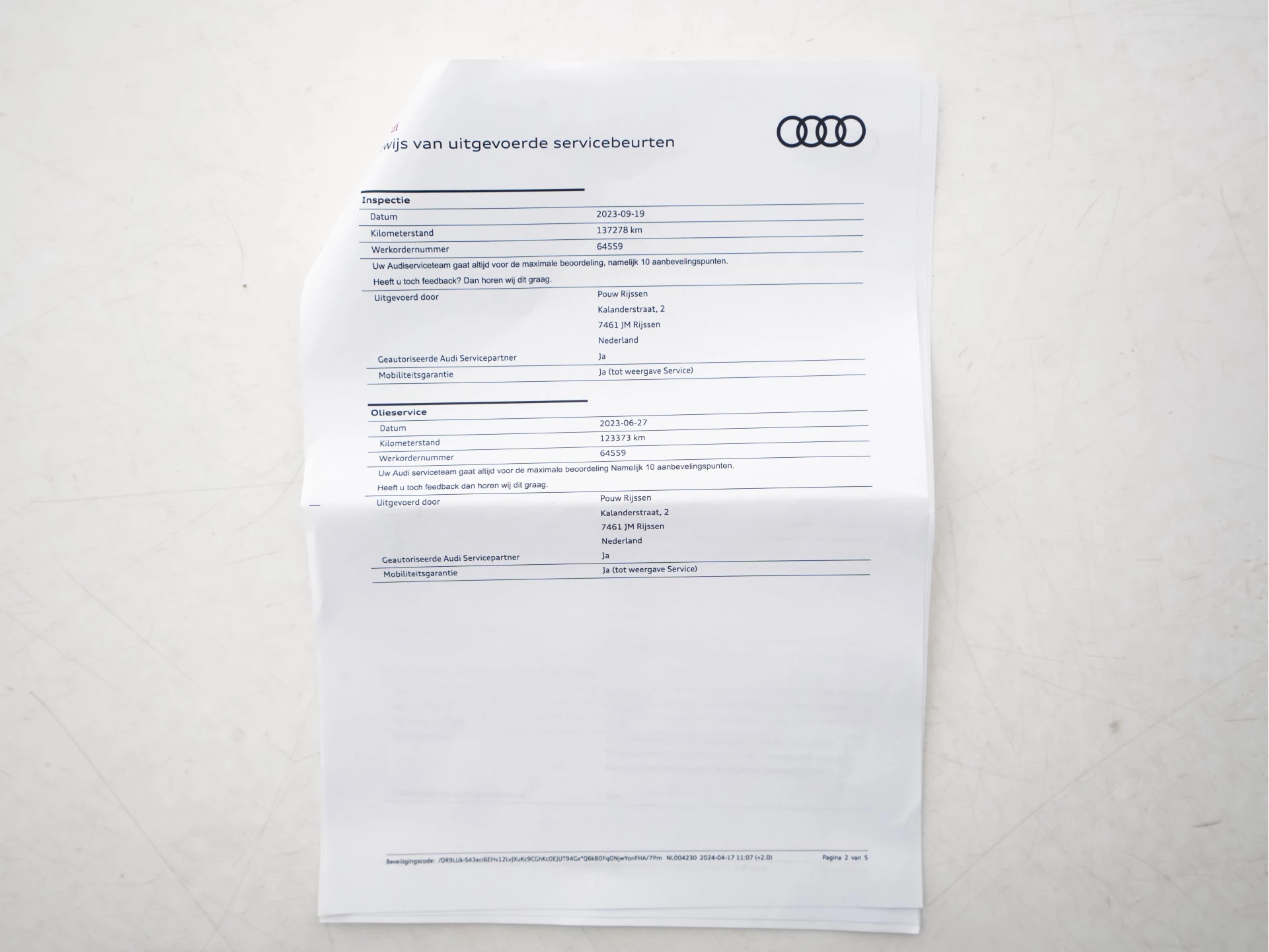 Hoofdafbeelding Audi A6