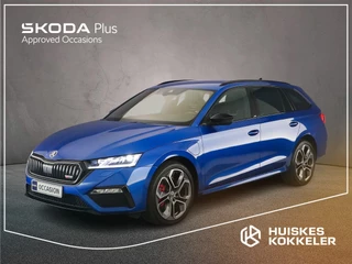 Skoda Octavia Combi RS iV Business 1.4 TSI PHEV 245pk DSG Automaat Trekhaak, Adaptive cruise control, Head up display, LED matrix koplampen, Achteruitrijcamera, Verwarmde voorruit