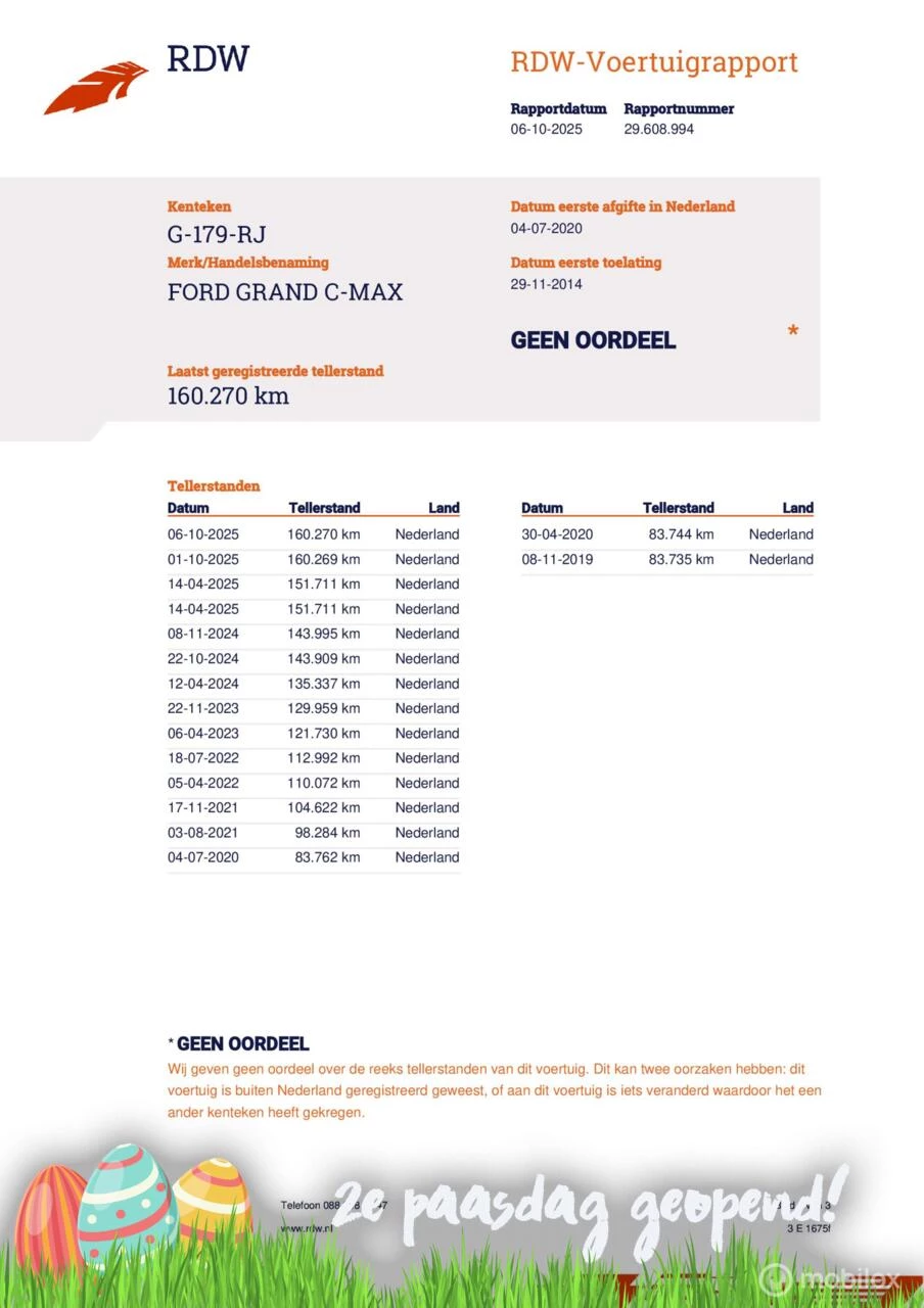 Hoofdafbeelding Ford Grand C-Max