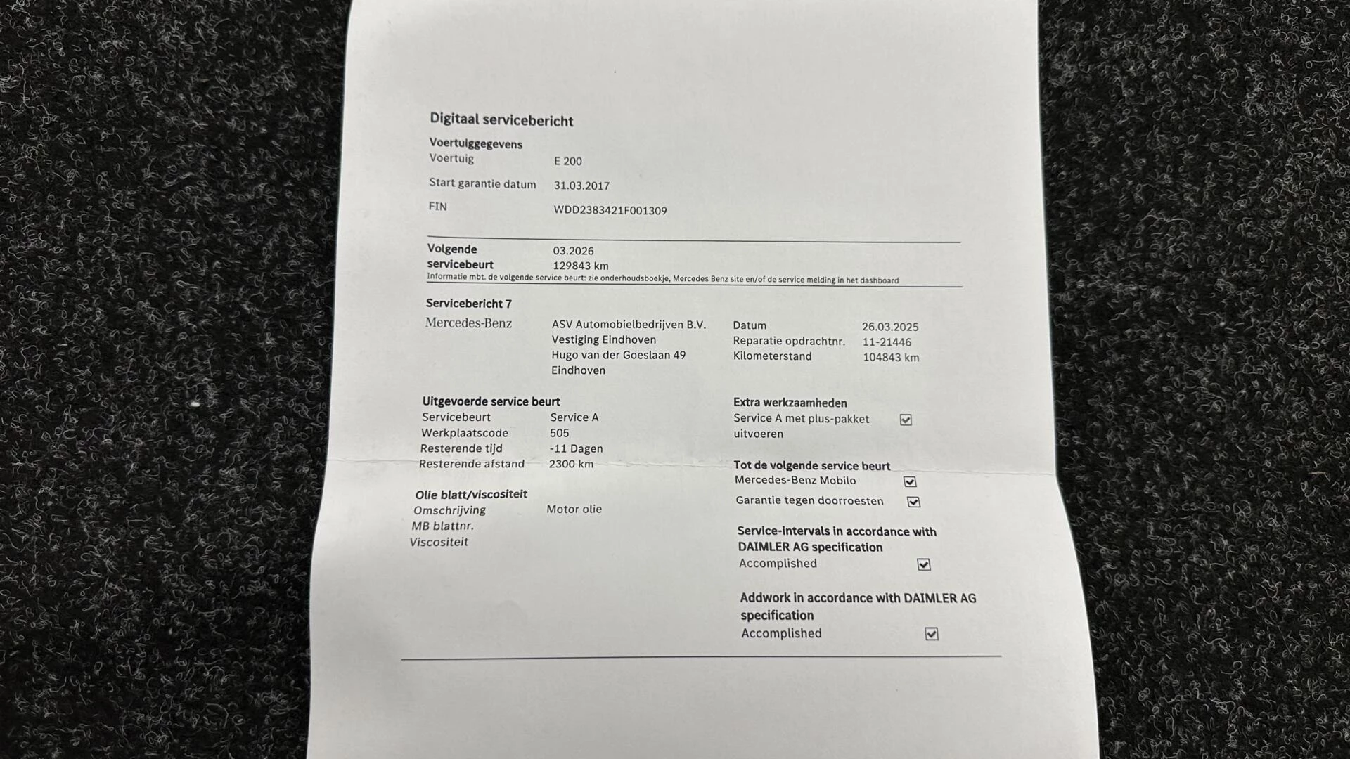 Hoofdafbeelding Mercedes-Benz E-Klasse