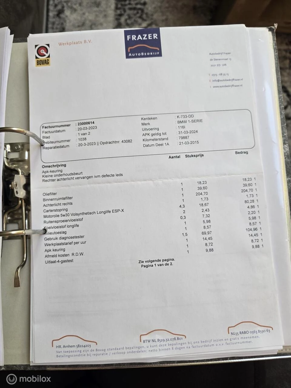 Hoofdafbeelding BMW 1 Serie