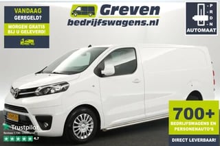 Toyota ProAce 2.0 D-4D L3H1 177PK Automaat Airco Cruise Navigatie PDC Elektrpakket Sidebars Schuifdeur