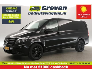 Mercedes-Benz Vito 114 CDI Lang Automaat Airco Camera Carplay Cruise Trekhaak Navigatie 3 Persoons 18''LMV 