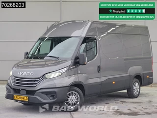 Iveco Daily 35S21 BPM VRIJ! Automaat 2025 model L2H2 Trekhaak Tacho ACC LED CarPlay Velgen Camera 12m3 Airco Trekhaak