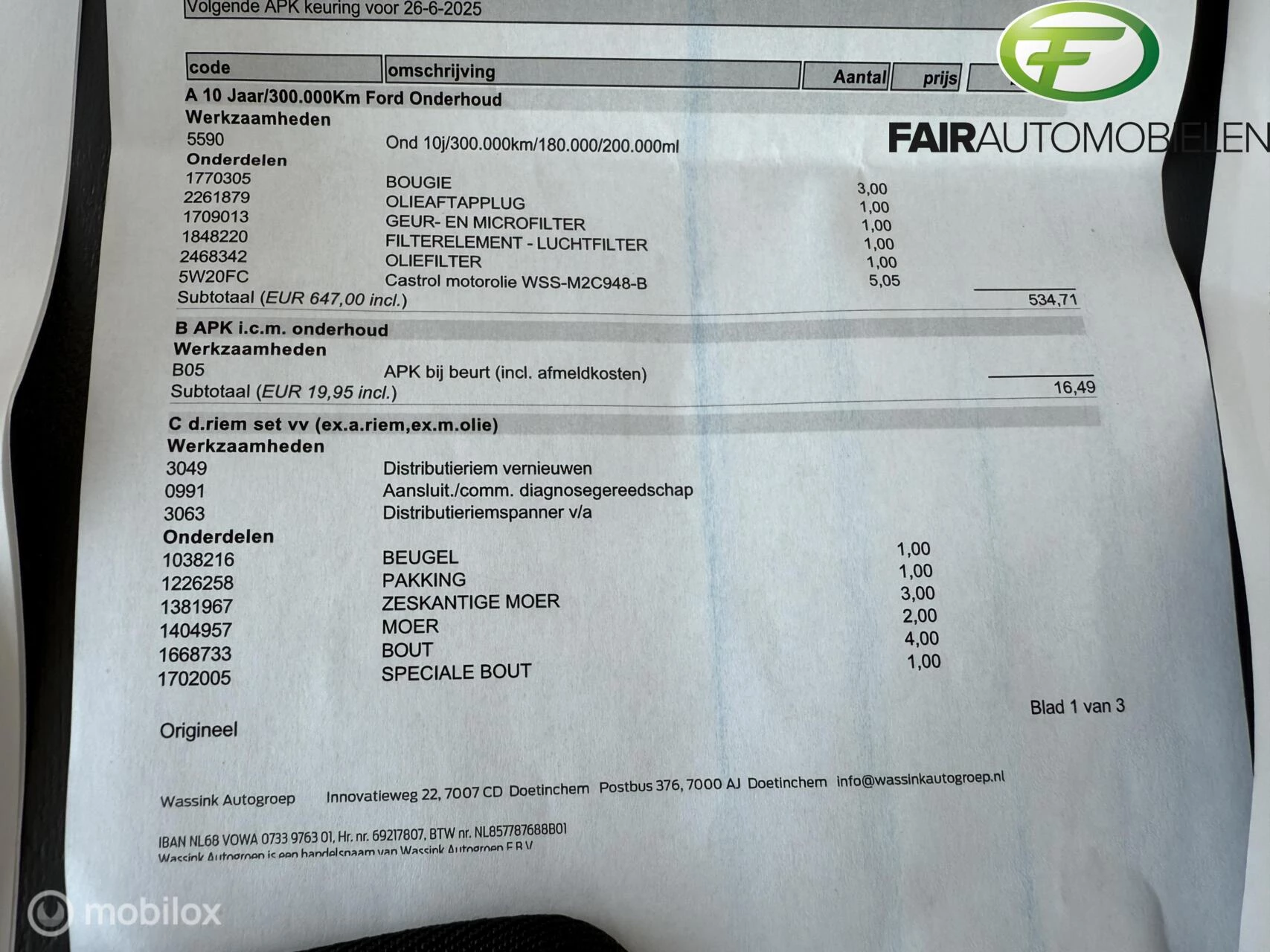 Hoofdafbeelding Ford Tourneo Connect