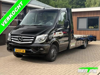 Mercedes-Benz Sprinter 519 CDI V6 Tijhof oprijwagen luchtverint auto transport