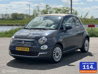 Fiat 500 0.9 TwinAir Turbo Lounge, Facelift, Grote Navi !!