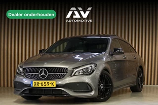 Mercedes-Benz CLA Shooting Brake 180 AMG | Panoramadak | Camera | Stoelverwarming | Navigatie | Bi-Xenon | Facelift | Trekhaak afneembaar | F1 Flippers | NAP Logisch | Nieuwe APK