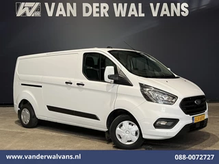 Ford Transit Custom 2.0 TDCI 130pk L2H1 Euro6 Airco | 2x zijdeur | Camera | Navigatie | LED | Cruisecontrol | 2800kg Trekhaak Apple, Carplay, Android Auto, Parkeersensoren, Bijrijdersbank, Achterklep