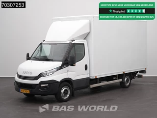 Iveco Daily 35S14 Laadklep Automaat Zijdeur Bakwagen Airco Cruise D'Hollandia Euro6 Meubelbak Koffer Airco Cruise control