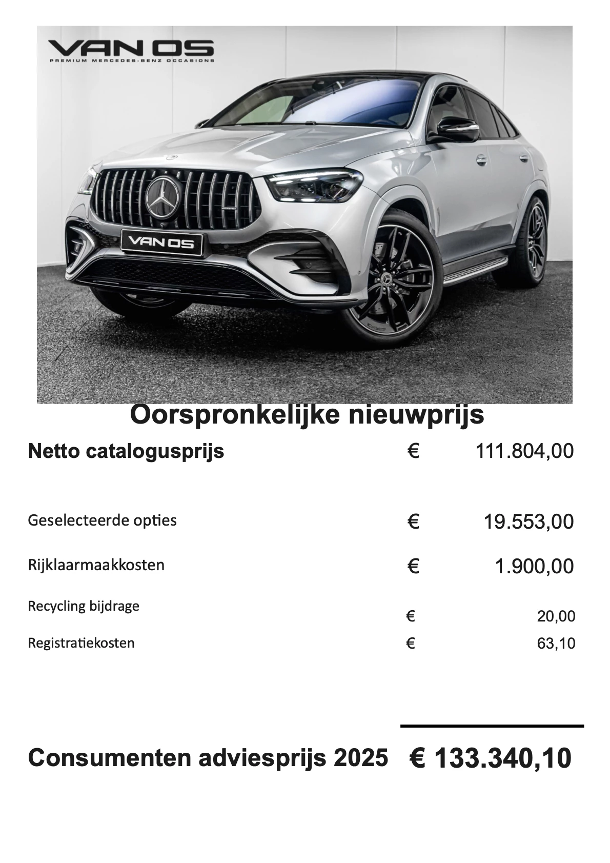 Hoofdafbeelding Mercedes-Benz GLE