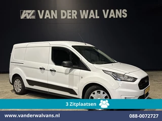 Ford Transit Connect 1.5 EcoBlue 120pk L2H1 Euro6 Airco | 3-Zits | Camera | Navigatie | Stoelverwarming | Verwarmde voorruit Parkeersensoren, Bijrijdersbank