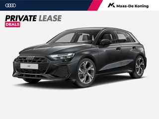 Hoofdafbeelding Audi A3 Audi A3 Sportback S edition 30 TFSI 85 kW / 116 PK Sportback 7 versn Audi A3 Sportback S Edition 30 TFSI 116 PK · Assistentiepakket Driving · Assistentiepakket parking · Achteruitrijcamera