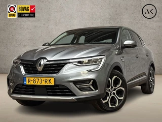 Hoofdafbeelding Renault Arkana Renault Arkana 1.6 E-Tech Hybrid 145 Intens 143Pk Automaat (VIRTUAL COCKPIT, APPLE CARPLAY, GROOT NAVI, LEDER, CAMERA, SPORTSTOELEN, KEYLESS, GETINT GLAS, NIEUWE APK, NIEUWSTAAT)