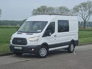 Ford Transit 330 2.0 TDCI L2H2 DC Trend Airco Imperiaal-Trap Trekhaak Euro6 NAP!