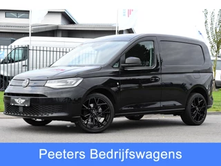 Volkswagen Caddy Cargo 2.0 TDI Black Edition Virtual, Camera, Stoelverwarming, 122pk, Automaat, LED, Trekhaak, Carplay, Uniek!