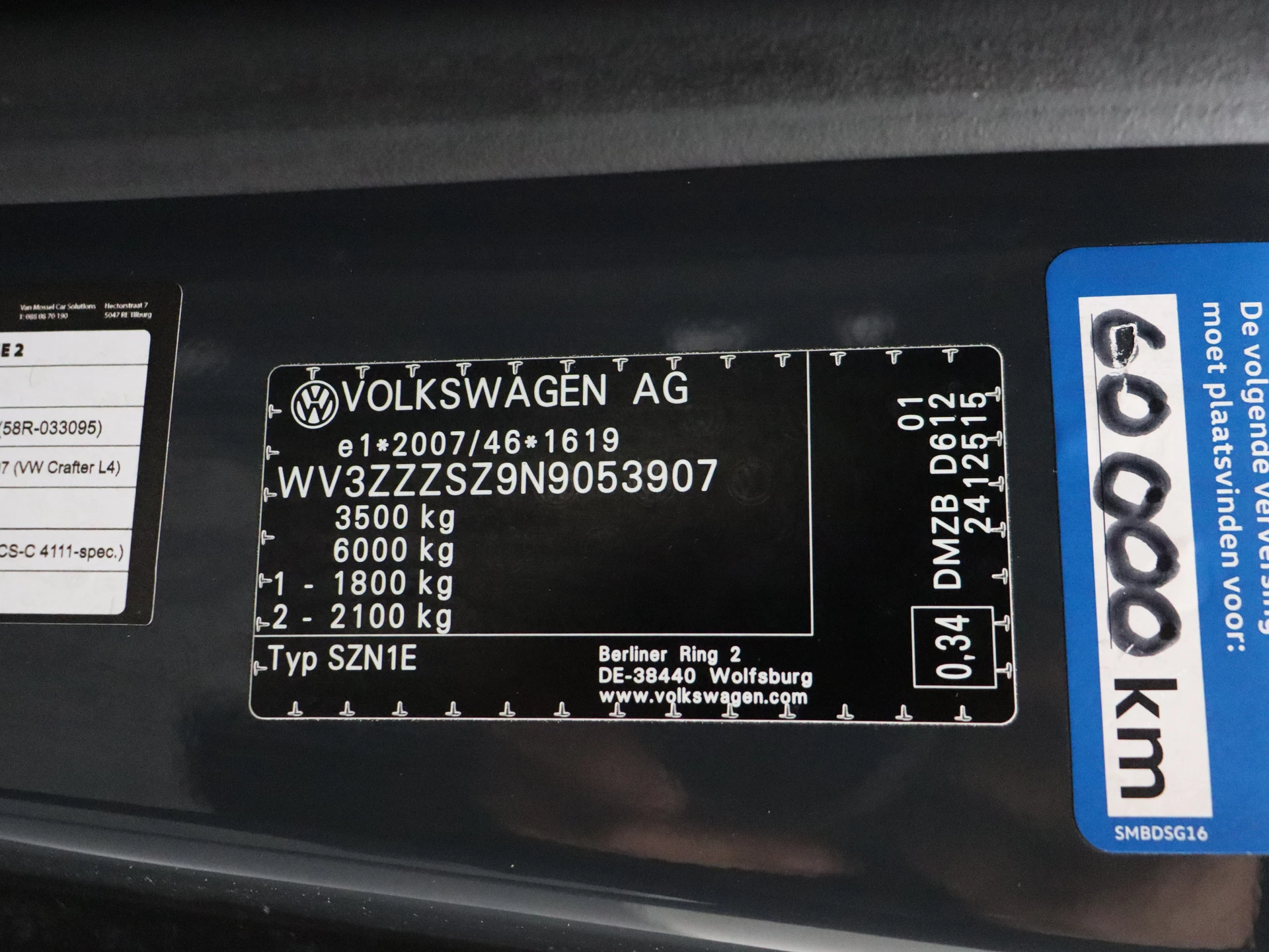 Hoofdafbeelding Volkswagen Crafter