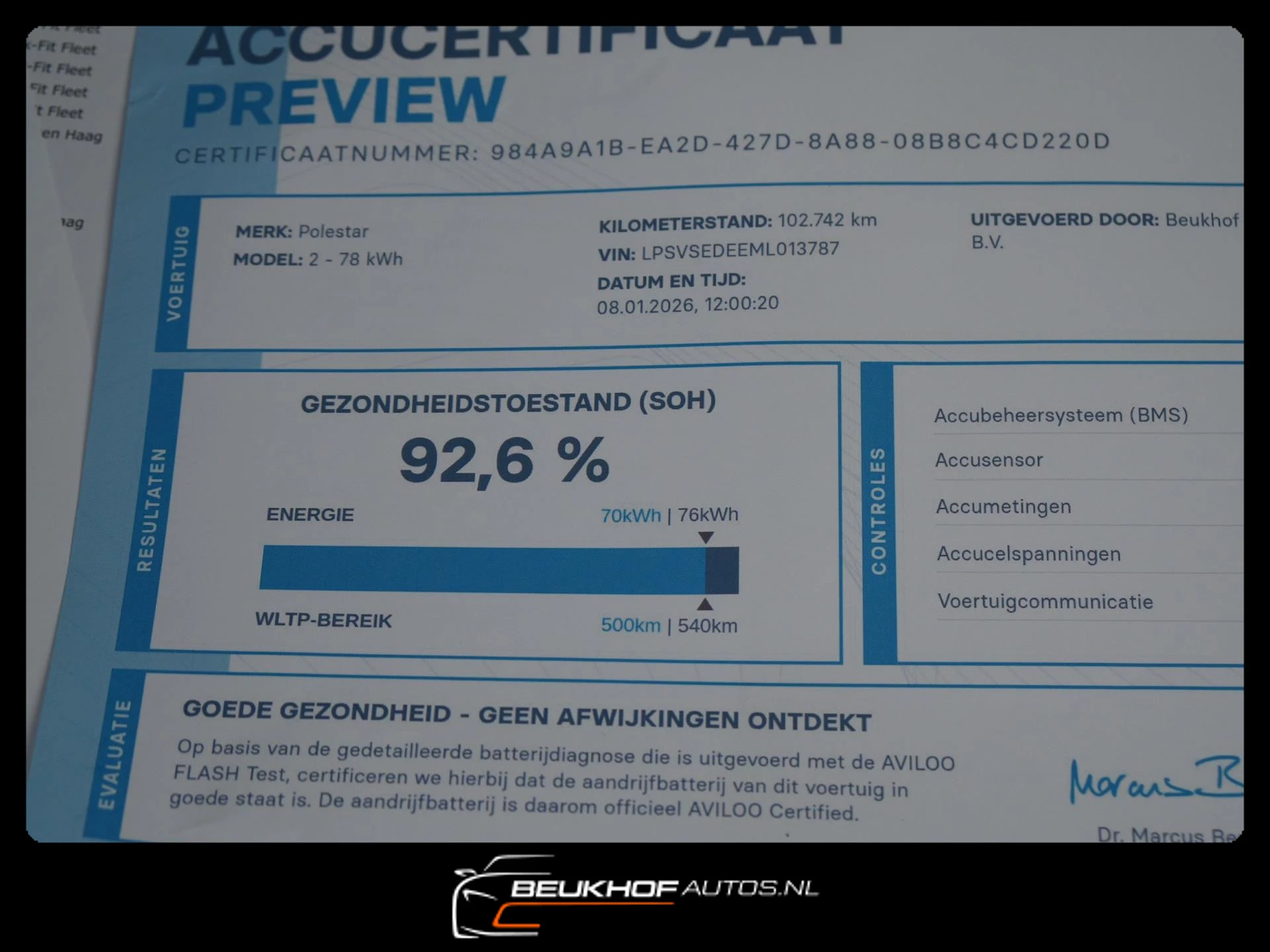 Hoofdafbeelding Polestar 2