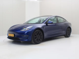 Tesla Model 3 Long-Range AWD 351pk 75 kWh FACELIFT 87% SoH [ WIT LEDER+WARMTEPOMP+AUTOPILOT+620KM WLTP+PREMIUM AUDIO ]