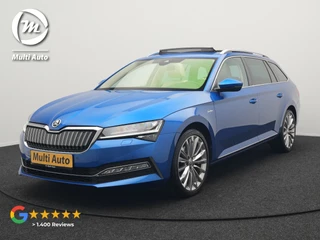 Škoda Superb Combi 1.4 TSI iV Laurin & Klement Plug In Hybrid 218pk Dealer O.H PHEV | Panodak | Adaptive Cruise | Lederen Stoelen Memory & Massage & Ventilatie | Canton Audio | Apple Carplay | Stuur & Stoelen Verwarmd | Keyless | Virtual | Navigatie | DAB |
