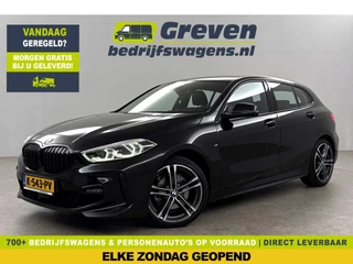 BMW 1 Serie 118i M Sport LED Camera Carplay Sfeerverl. Virtual Clima Cruise Navi PDC 18"LMV