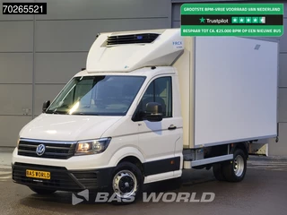 Volkswagen Crafter 177pk Lamberet Koelwagen FRC Koelwagen Carrier Xarios 350 230V stekker Bakwagen Koel Kühlwagen Airco Cruise control