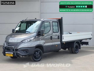 Iveco Daily 35C21 Automaat Black Edition 2025model Open laadbak Dubbel Cabine CarPlay ACC LED 3,5T Trekvermogen Pritsche Pickup Airco Dubbel cabine