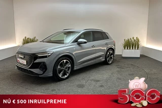 Audi Q4 e-tron 50 quattro S edition 77 kWh | S line, Warmtepomp, Adaptive Cruise Control, Parkeersensoren V+A |