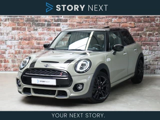 Hoofdafbeelding MINI Cooper S MINI Cooper S Hatchback John Cooper Works Pakket Automaat 5 deurs / Panoramadak / Harman Kardon / Head-Up Display / Comfort / Access / Achteruitrijcamera / Union Jack / Navigatie Plus / DAB / Cruise Control / LED Koplampen / Apple Carplay / 17 Inch