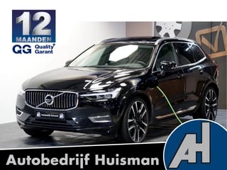 Volvo XC60 2.0 Recharge T6 AWD 250kW/340pk Aut8 Inscription LUCHTVERING + BOWERS&WILKINS + ADAPT.CRUISE + PANORAMADAK + NAVI SENSUS + HEAD-UP + KEYLESS + STOEL-&STUUVERWARMING + LEER + 360 CAMERA + BLIS + EL.TREKHAAK + PARKSENSOREN V&A + 22" LM-VELGEN!!