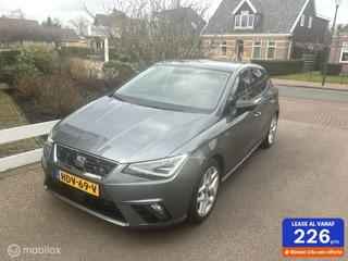 Seat Ibiza 1.0 TSI FR 116PK ACHTERUITRIJ CAMERA SFEERVERLICHTING CARPLAY STOELVERWARMING ZEER MOOIE AUTO!!