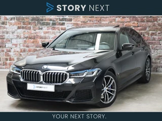 BMW 5 Serie Sedan 530i High Executive M Sport Pakket Automaat / Schuif-/kanteldak / Nappa Leder / Laserlight / Parking Pack / M Sportremsysteem / Shadow Line / Stoelverwarming / DAB / Climate Control / Comfort Stoelen / 18 Inch