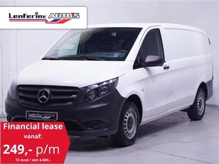 Mercedes-Benz Vito 116 CDI 163 pk Lang Navi, Camera, NAP, Trekhaak Airco, Cruise Control, PDC V+A, 2-Zits