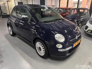 Fiat 500 1.2 met NAP weinig km , Panorama dak